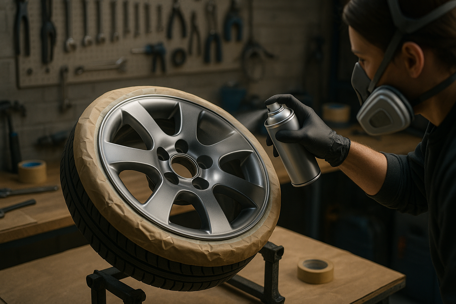 Make 24k Per Year Refinishing Automotive Wheels